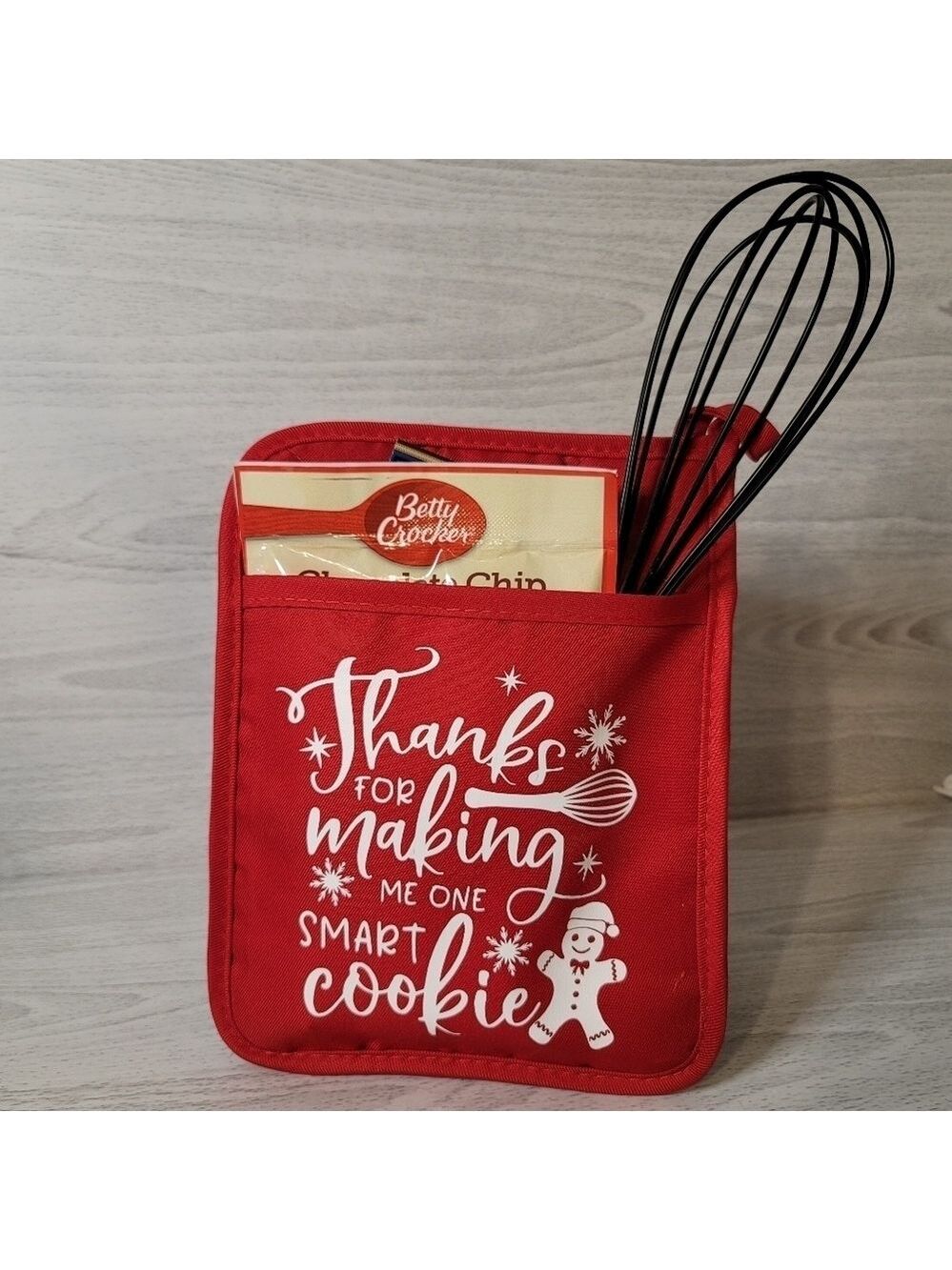 Thanks For Making Me One Smart Cookie Teacher Gift - Oven Mitt Gift Set